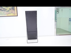 schermo pubblicitario a LED a terra con display e segnaletica a LED P4 a colori