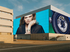 Gmesh Outdoor Acque resistenti trasparente LED Screen