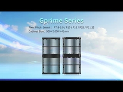 Schermo a LED a tendina per finestre flessibile per esterni Gmesh 8500nits di luminosità P10 P15.6