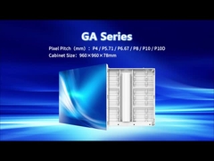 GA P10 DIP Outdoor Fixed LED Display 1000nits Luminosità 960*960mm