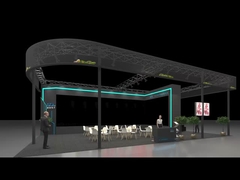 Effetto schermo 3D all'aperto a occhio nudo