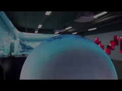 Serie di Schermi Sferici LED P2.0mm con Visualizzazione a 360 Gradi e Dimensioni Personalizzabili