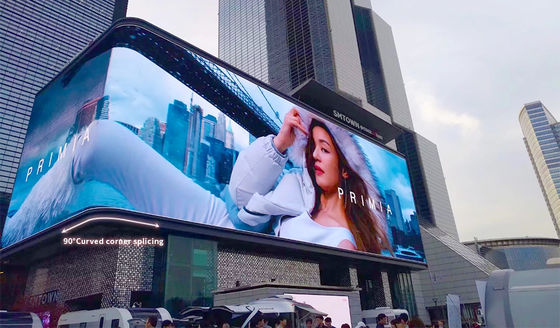 GA P10 DIP Outdoor Fixed LED Display 1000nits Luminosità 960*960mm