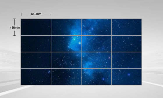 Controllo di rete IP31 Display a LED fisso interno P2.6 schermo a LED per la pubblicità nei centri commerciali