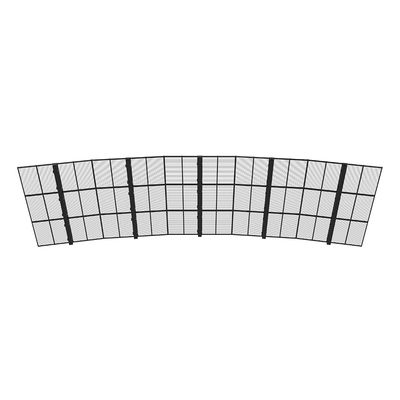Display a LED trasparente per edifici di rilievo