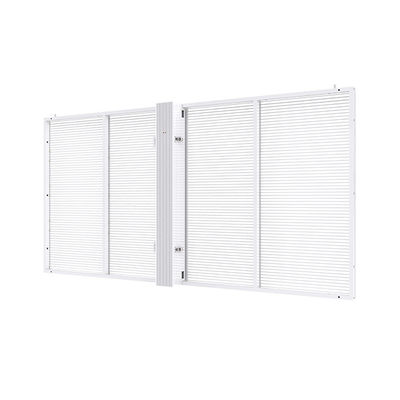 Display a LED trasparente per edifici di rilievo