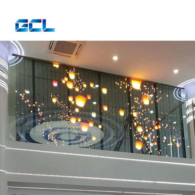Display a LED trasparente per edifici di rilievo