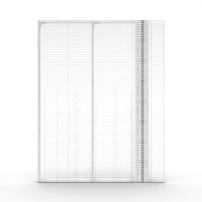 GCL Indoor Curtain Parete LED trasparente per la pubblicità delle stazioni della metropolitana