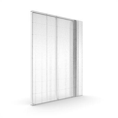 GCL Indoor Curtain Parete LED trasparente per la pubblicità delle stazioni della metropolitana