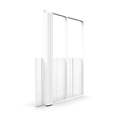 GCL Indoor Curtain Parete LED trasparente per la pubblicità delle stazioni della metropolitana