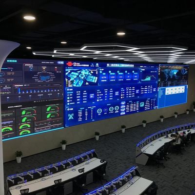 3840Hz Risoluzione Indoor Fixed LED Display Gspark High Definition Per Pubblicità Commerciale