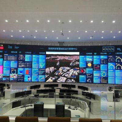 3840Hz Risoluzione Indoor Fixed LED Display Gspark High Definition Per Pubblicità Commerciale