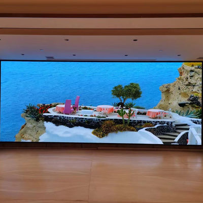 Commerciale H160° V160° angolo di visualizzazione pubblicità schermo LED alta risoluzione