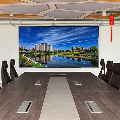 Parete video COB ad alta definizione 600*337.5mm P2.5mm P0.93mm per display interno 4.2Kg/panel
