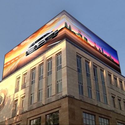 Display ad alta tecnologia professionale per la pubblicità all'aperto per centri commerciali Display a LED P8