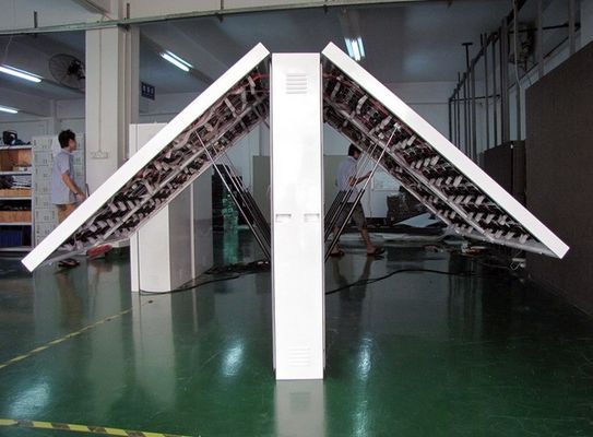 Display a doppio lato a LED Segnaletica digitale per pubblicità Pubblicazione e video Pannello murario