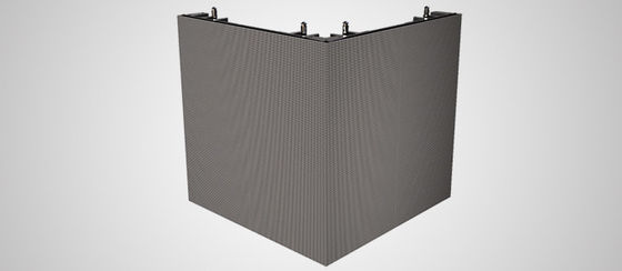 Display LED ad alta luminosità ad angolo di 90 gradi per pubblicità esterna con durata di vita di 10000 ore