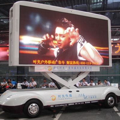 Camion digitale mobile personalizzabile LED impermeabile furgone pubblicitario per farmacia