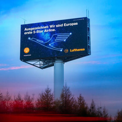 Display pubblicitario LED fisso all'aperto ad alta risoluzione LED