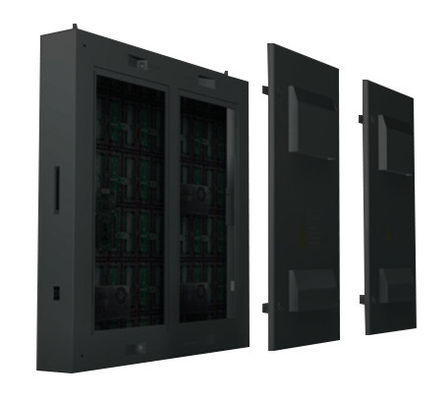 Displayboard LED trasparente commerciale per pubblicità esterna Dimensione 256*128mm
