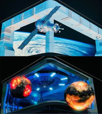 Alto luminosità Media facciata schermo a LED impermeabile Led video muro con chip Nationstar