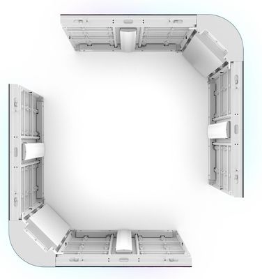 SMD P8 P10mm Display LED fisso esterno con servizio anteriore posteriore