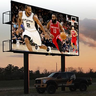 GCL P10 Full Color LED Digital Signage Display Mesh LED Display con angolo di ampia visibilità