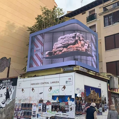 Controllo della rete Grande muro video LED esterno con modulo LED P10 Rgb