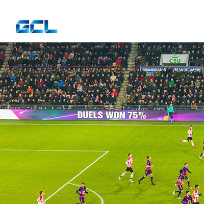 Giant Stadium Perimeter LED Screen Acque resistenti esterni LED Display Board per video a colori