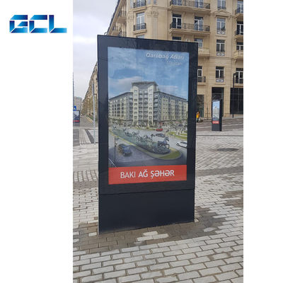 4G Wifi Control P3 LED Poster Display Pavimento Standing Pubblicità Cartellone