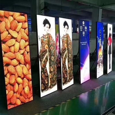 GCL LED Poster Screen P2.5 Outdoor LED Poster per pubblicità commerciale mobile