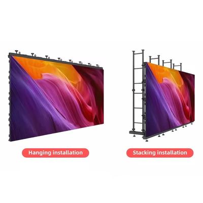 P2.6 P 2.976 P3.91mm Evento Noleggio LED Display Screen Billboard Outdoor Full Front Service Con Protezioni per Angoli