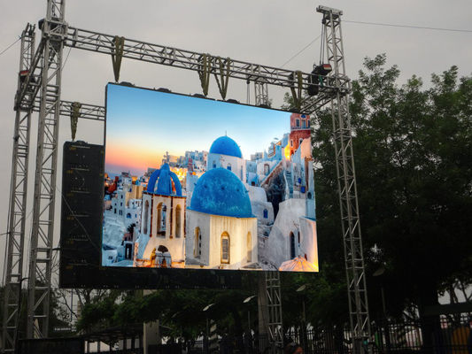 P2.6 P 2.976 P3.91mm Evento Noleggio LED Display Screen Billboard Outdoor Full Front Service Con Protezioni per Angoli