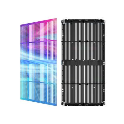 IP65 Argento P15.6 Displayboard LED trasparente con elevato tasso di aggiornamento