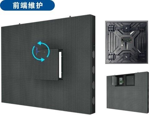 GCL P10 Full Color LED Digital Signage Display Mesh LED Display con angolo di ampia visibilità