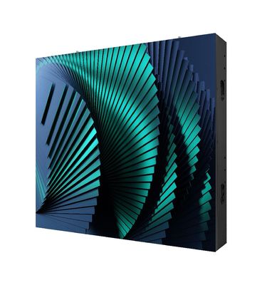 Edificio esterno curvo 3D Billboard Grande schermo video LED Display P3.9 schermo pubblicitario fisso Display esterno