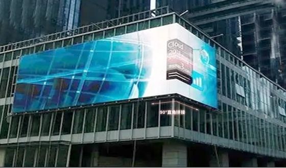 Displayboard LED trasparente ad alta precisioneP10.4mmP15.6 25mm per pubblicità
