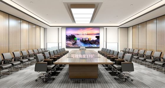 Sala conferenze Grande schermo a led Full Front Service Matte Black Screen COB P0.9mm P1.2mm Definizione