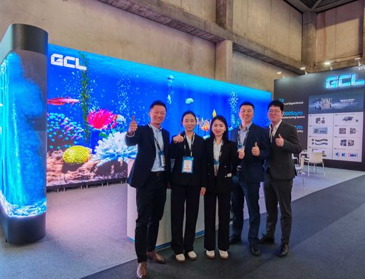 GCL GA Serie Outdoor LED P4mm P5mm IP65 8000Nits 4G 5G Poster pubblicitario Wifi