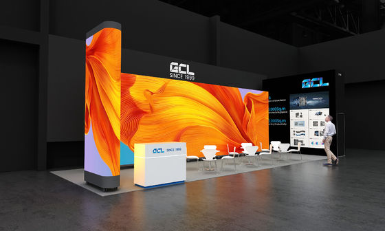 GA Serie P4 Poster Led Display W1366*H1920mm Modulo Dimensione 320*160mm IP65 Installazione esterna 8000 nits