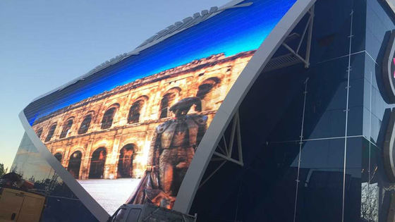 P25-31.25 Display a LED per esterni Prezzo del video wall a LED trasparente in Cina