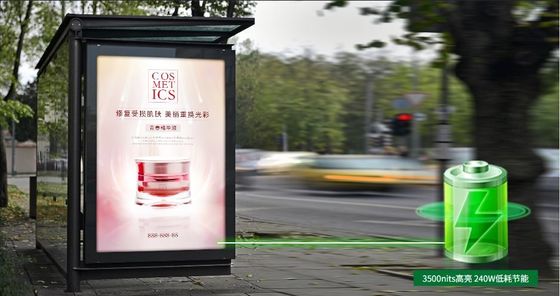 Macchine per la pubblicità impermeabile ad alta luminosità e risparmio energetico