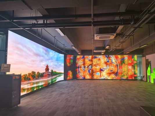 Ultra Slim Indoor Fixed LED Video Wall con servizio di manutenzione frontale 500*750mm 500*1000mm LED Panel