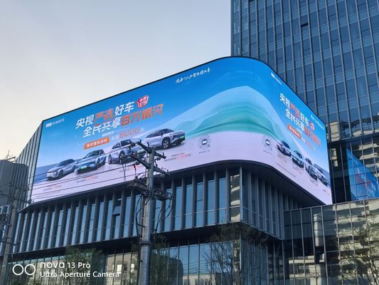 Grandi schermi all'aria aperta a LED di alta qualità con schede di controllo Nationstar Led e Nova P3.91mm P4.8mm Cartellone commerciale