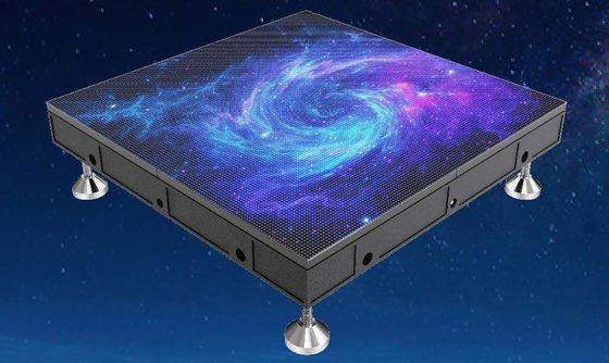 Schermo a pavimento GOB con passo 1,25 mm e 1,52625 mm, antiscivolo e resistente all'usura, con capacità di carico di 1,5 tonnellate