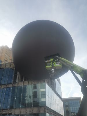 P4 Outdoor LED Spherical Screen: Unica integrazione dell'effetto display e della tecnologia strutturale per creare un'esperienza mozzafiato da ogni angolazione!