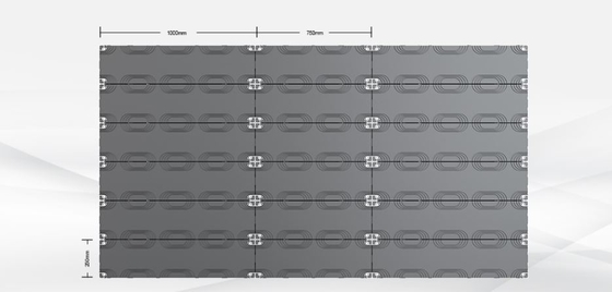 Serie Ghalo 1000*250mm 750*250mm Indoor HD LED Video Wall P1.5 P1.953mm Diverse forme