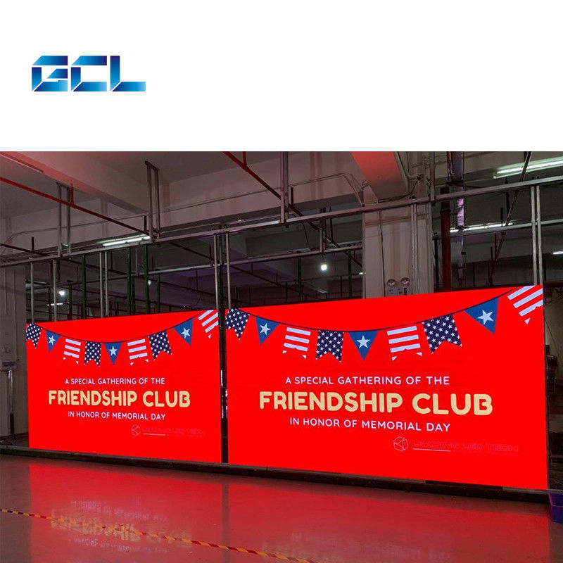 Installazione fissa P1.95mm Indoor LED Video Wall 500*1000mm 500*750mm Alta definizione