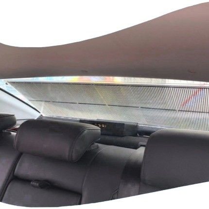 Alta trasparenza Taxi Car trasparente schermo LED V140° angolo di visione sottile e leggero