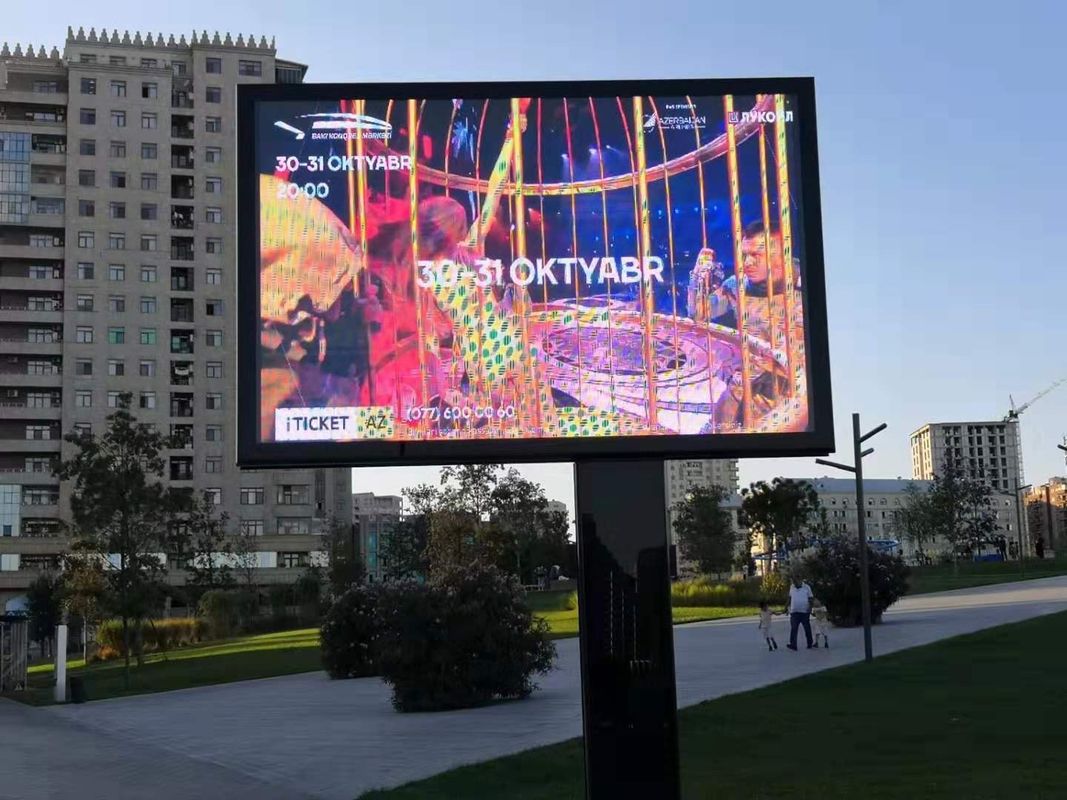 Display a LED impermeabile per pubblicità esterna Display a LED P16 personalizzabile Installazione fissa